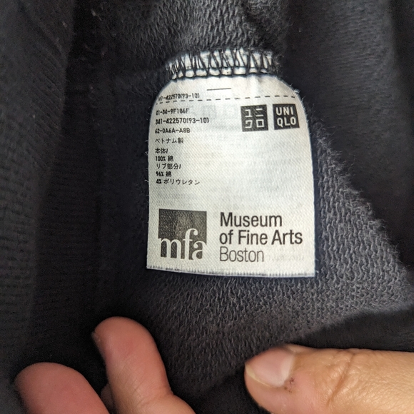 Black Uniqlo EDO UKIYO-E UT Graphic Sweatshirt XS size BNWT - Picture 3 of 6